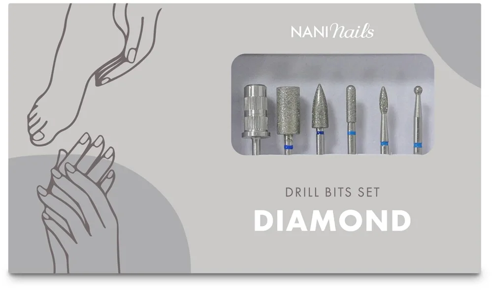 NaniNails Diamond sliprullar 1 st.