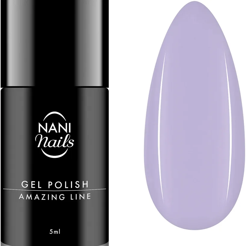 NaniNails NANI Amazing Line Gel neglelak Skygge Cloudy Lilac 5 ml