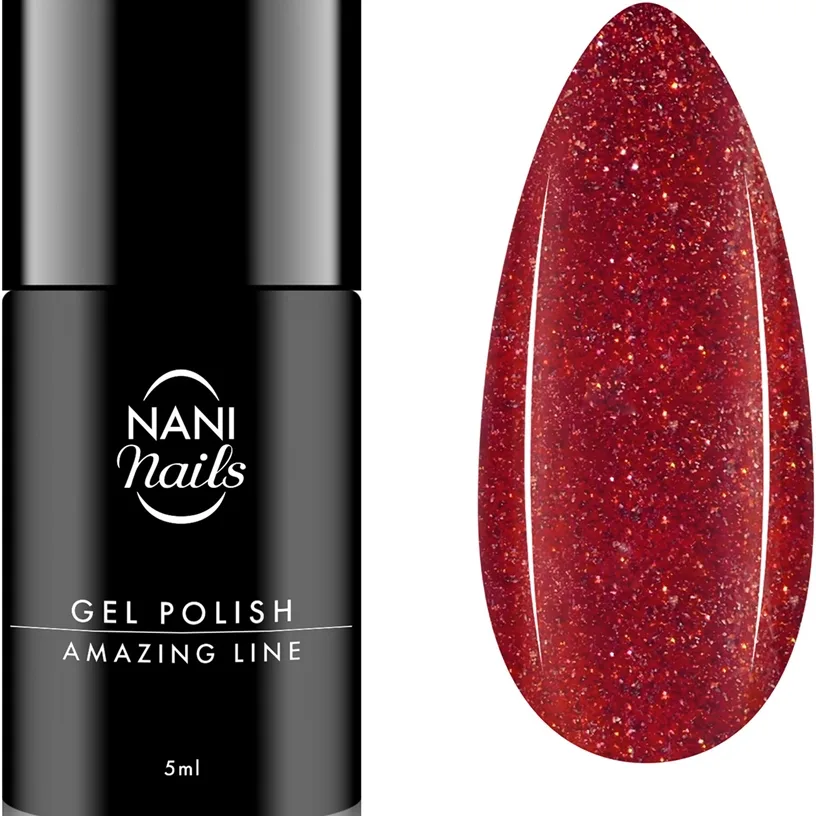 NaniNails NANI Amazing Line Gel neglelak Skygge Ruby Spark 5 ml