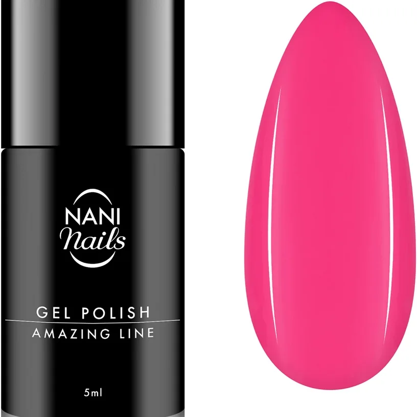 NaniNails NANI Amazing Line Gel neglelak Skygge Shock Pink 5 ml