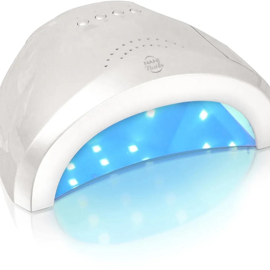NaniNails NANI Pearl White LED-lampa för behandling av gelnaglar 1 st.