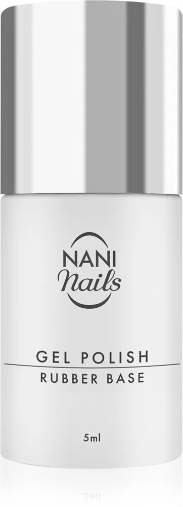 NaniNails NANI Rubber Base aluslakka geelikynsille 5 ml