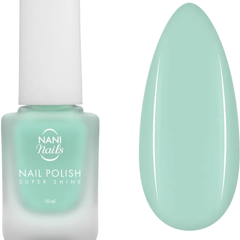 NaniNails NANI Super Shine Langtidsholdbar neglelak Skygge Mint Fantasy 10 ml