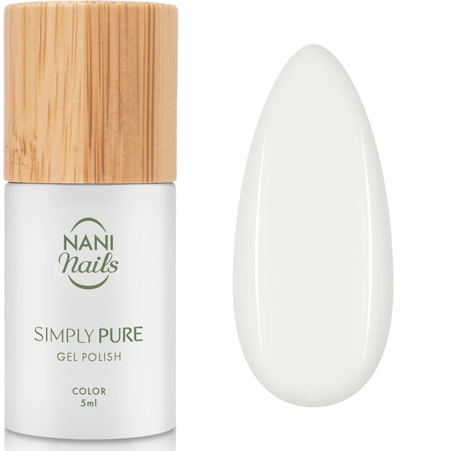NaniNails Simly Pure Geleneglelak til UV/LED hærdning Skygge Clouds 5 ml