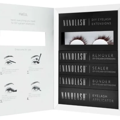 Nanolash Diy Starter Kit Brown Divine