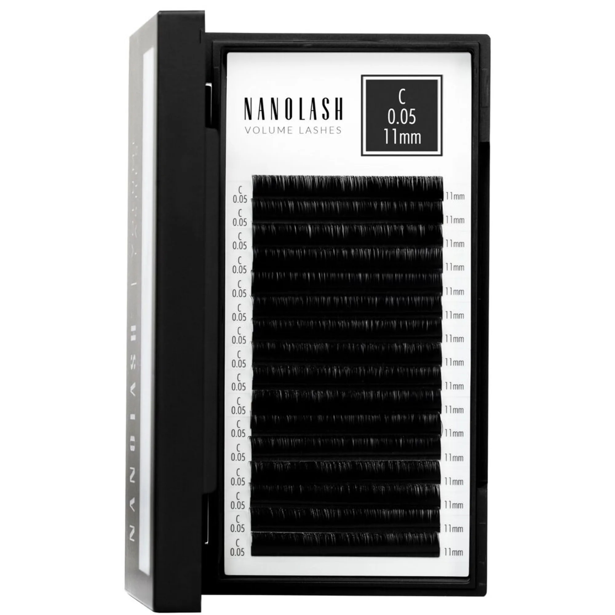 NANOLASH Volume Lashes 0.05 C 11mm Ripset