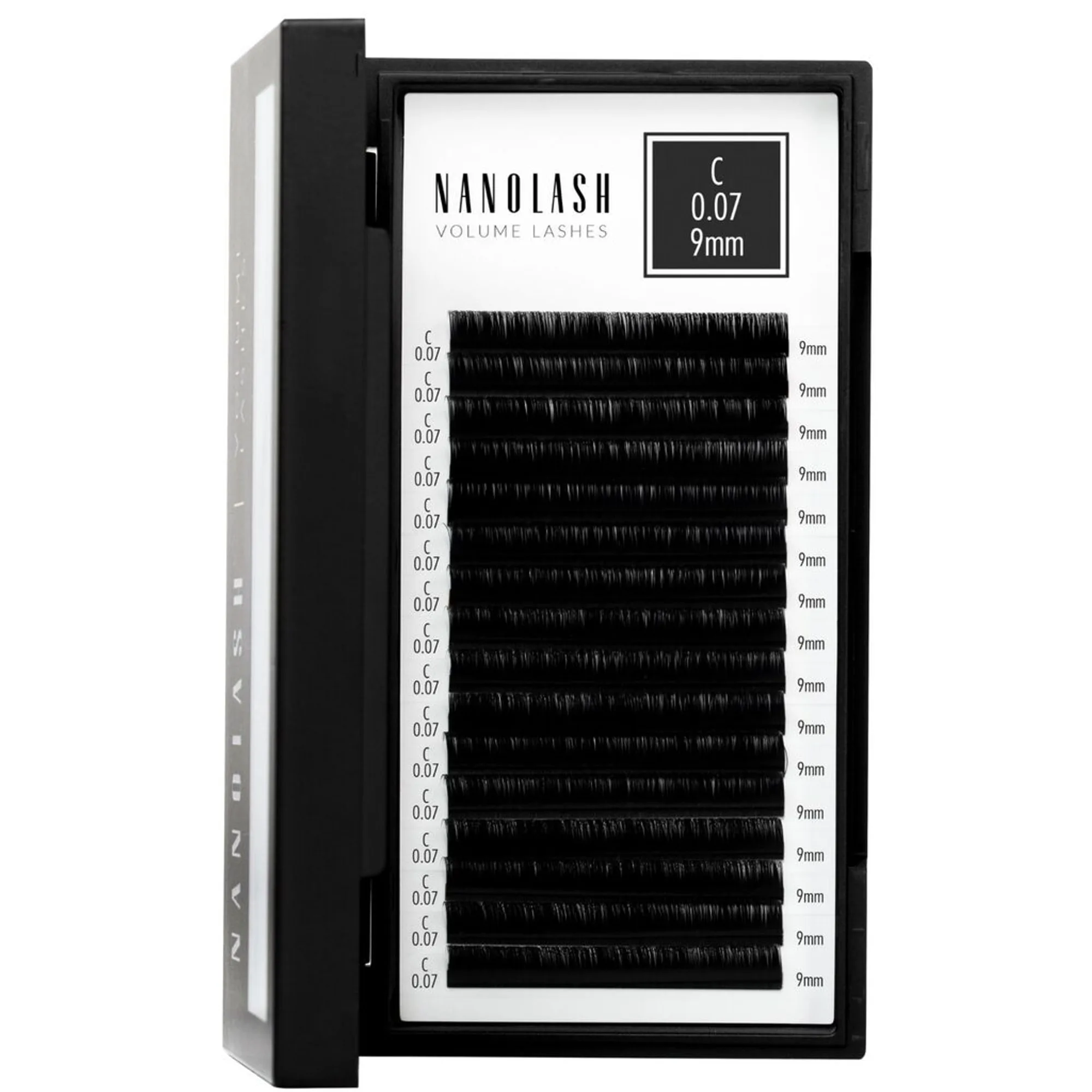 NANOLASH Volume Lashes 0.07 C 9mm Ripset