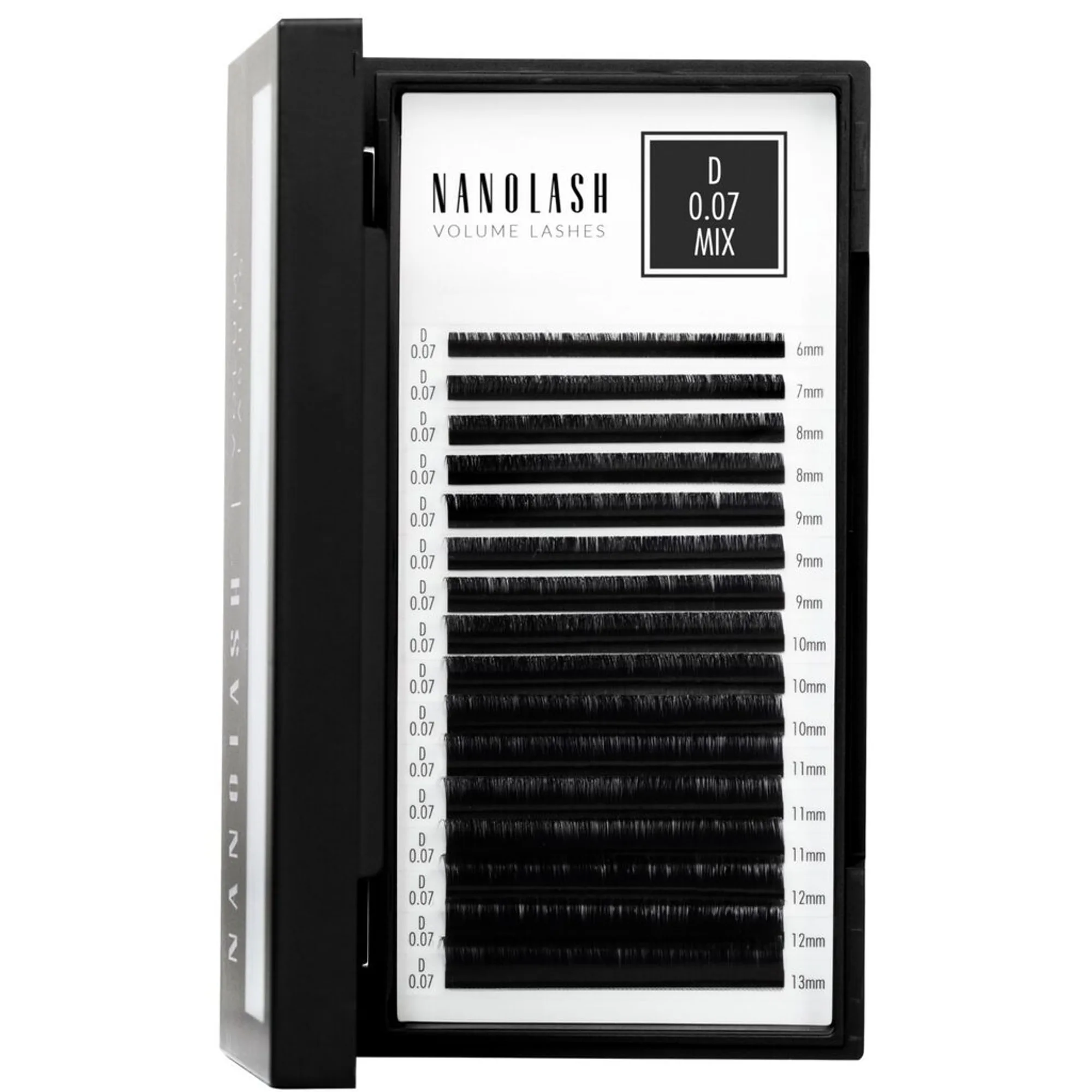 NANOLASH Volume Lashes 0.07 D 6-13mm Ripset