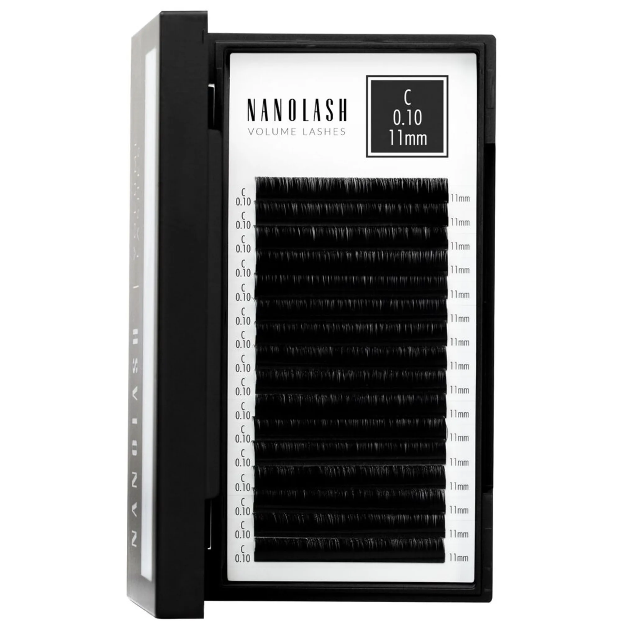 NANOLASH Volume Lashes 0.10 C 11mm Ripset