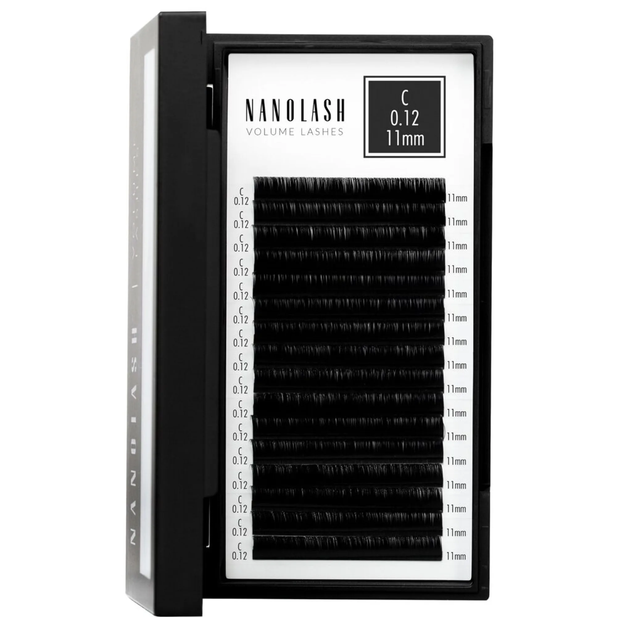NANOLASH Volume Lashes 0.12 C 11mm Ripset