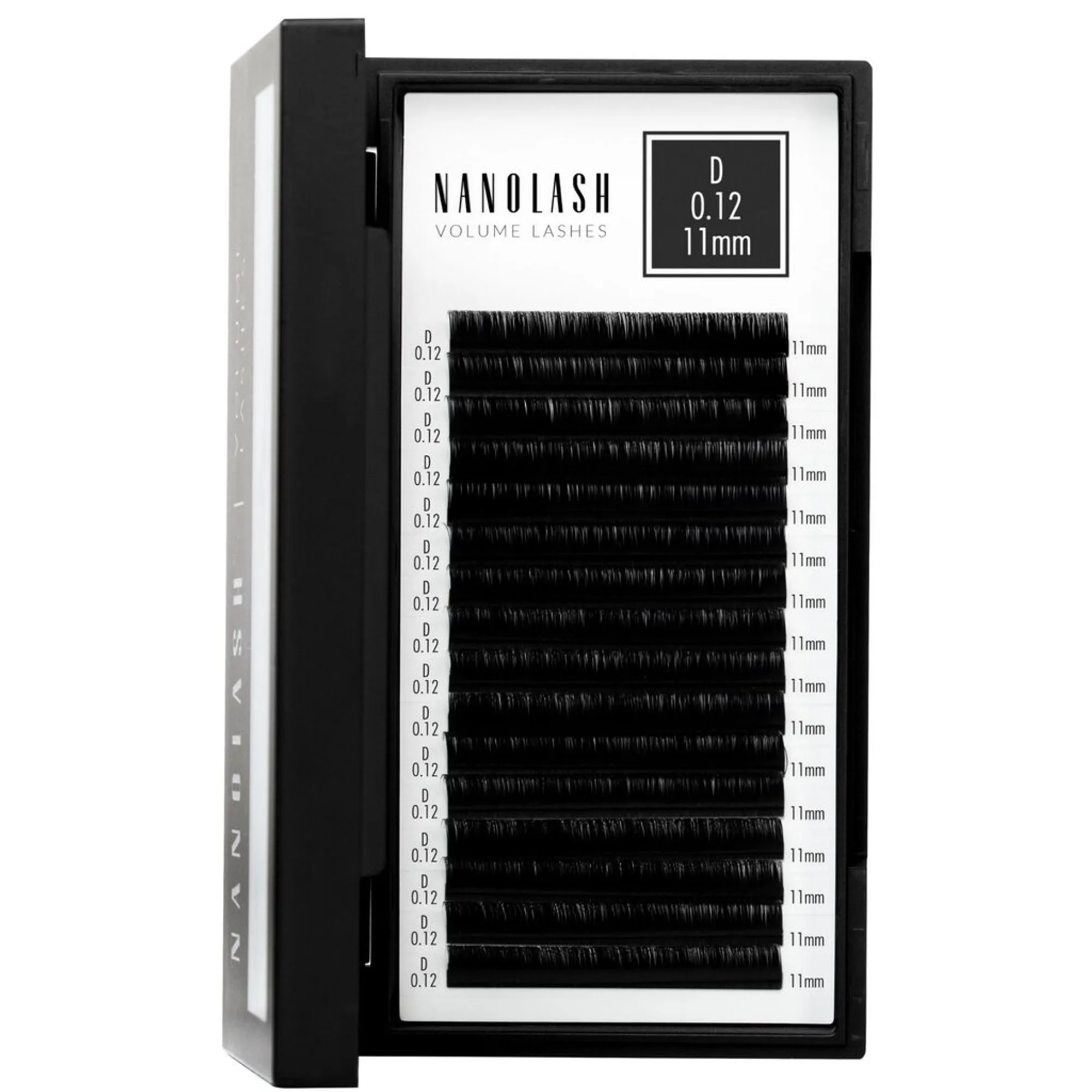 NANOLASH Volume Lashes 0.12 D 11mm Ripset