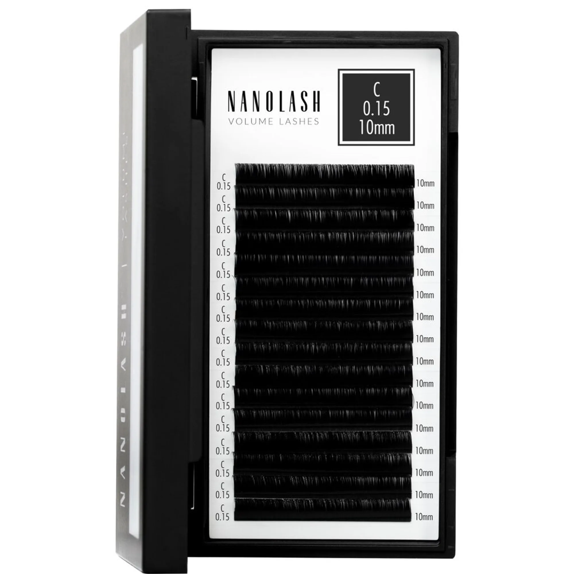 NANOLASH Volume Lashes 0.15 C 10mm Ripset
