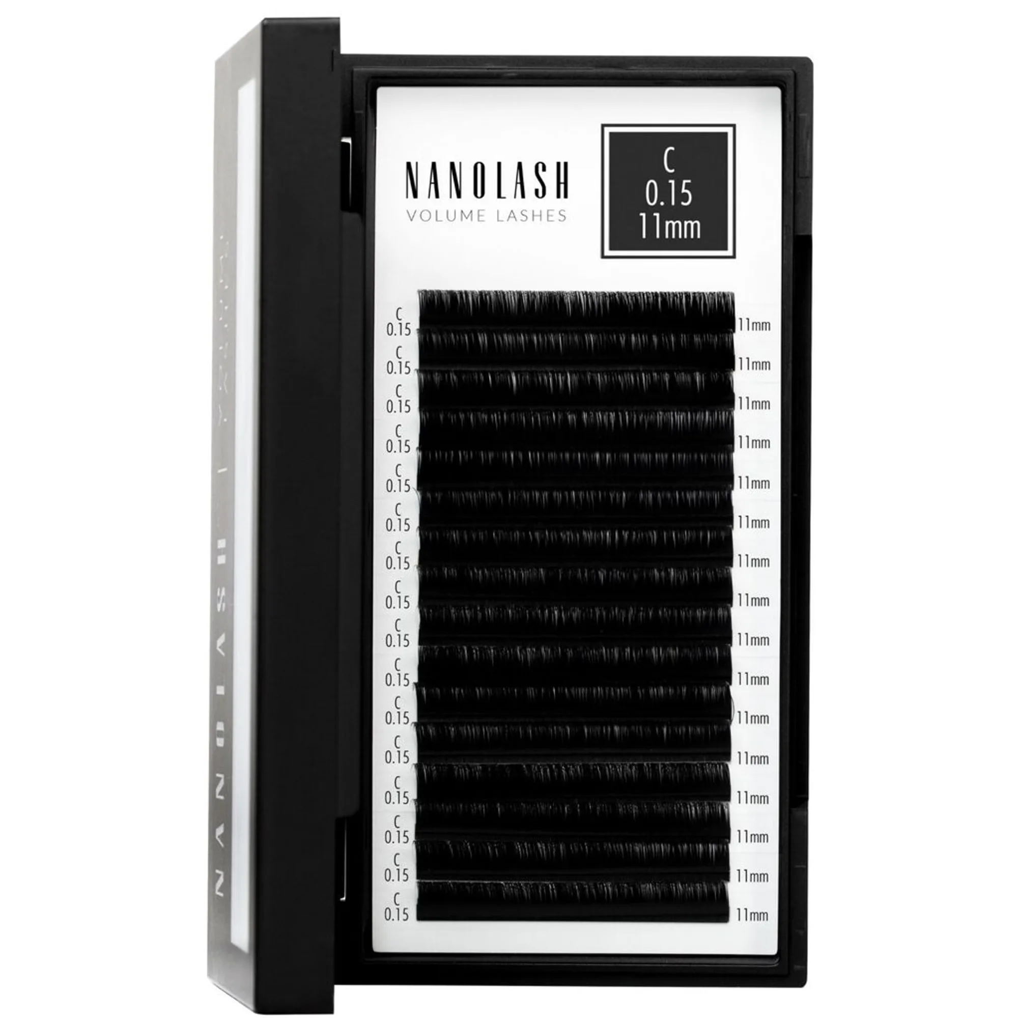 NANOLASH Volume Lashes 0.15 C 11mm Ripset