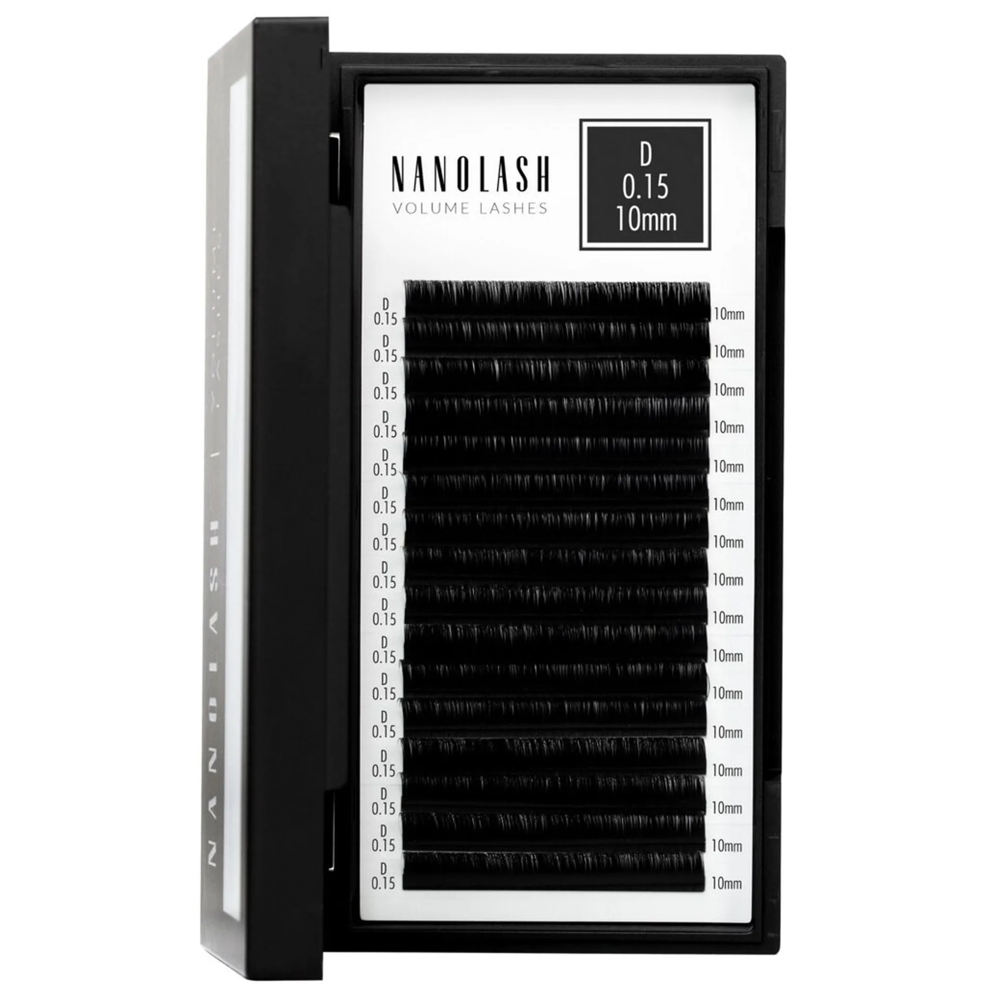 NANOLASH Volume Lashes 0.15 D 10mm Ripset