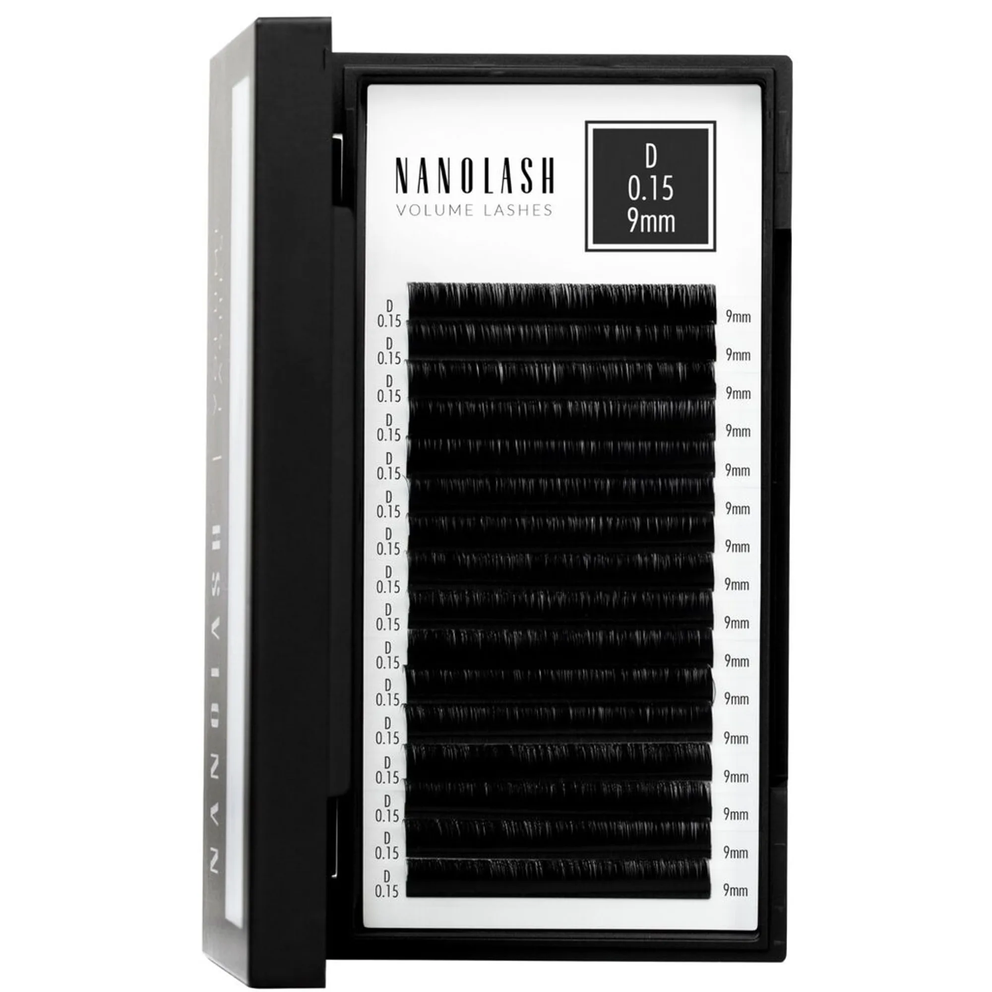 NANOLASH Volume Lashes 0.15 D 9mm Ripset