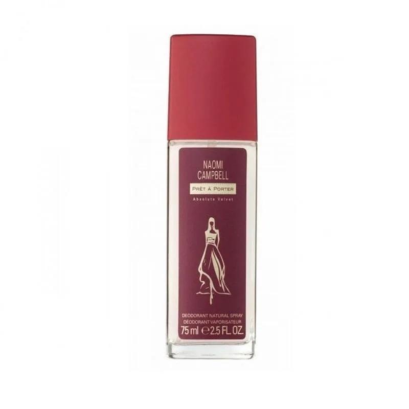 Naomi Campbell Pret A Porter Absolute Velvet Deo Spray 75ml