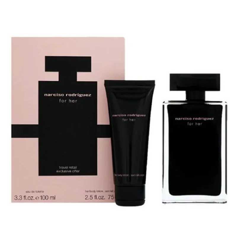 Narciso Rodriguez For Her Gift Set EDT 100 ml