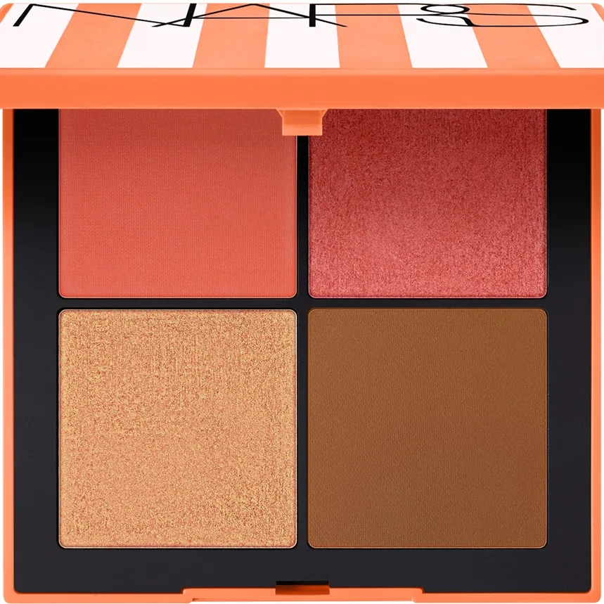 NARS Hot Escape Cheek Palette Face Palette Skugga MEDIUM DEEP 4x3.5 g