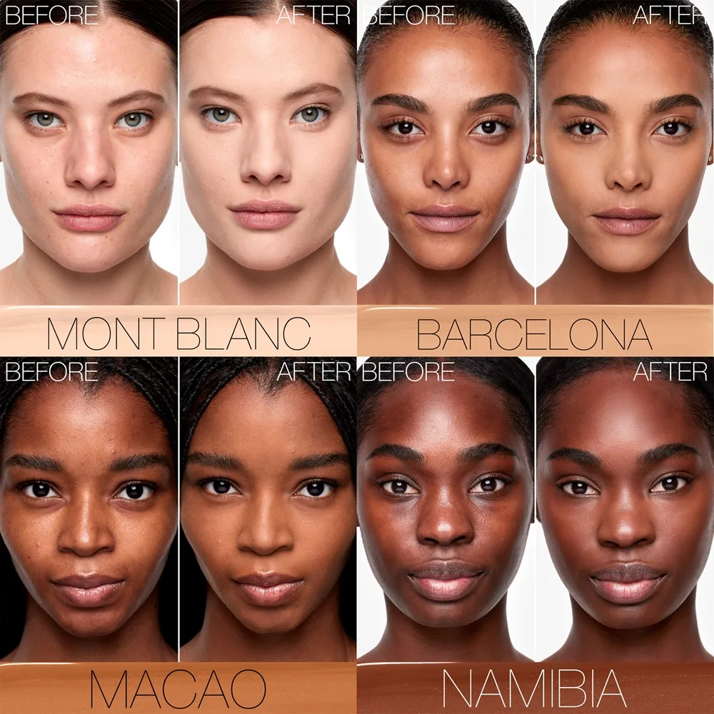 NARS Natural Matte Longwear Foundation Långvarig foundation med matt effekt Skugga TIMARU 30 ml