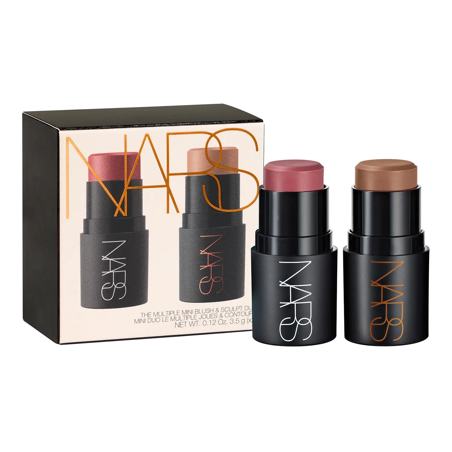 Nars - The Multiple Mini Blush & Sculpt Duo - Mini Duo The Multiple Kinder & Kontur - Set The Multiple 1 Mini Blush&sculpt - For Women