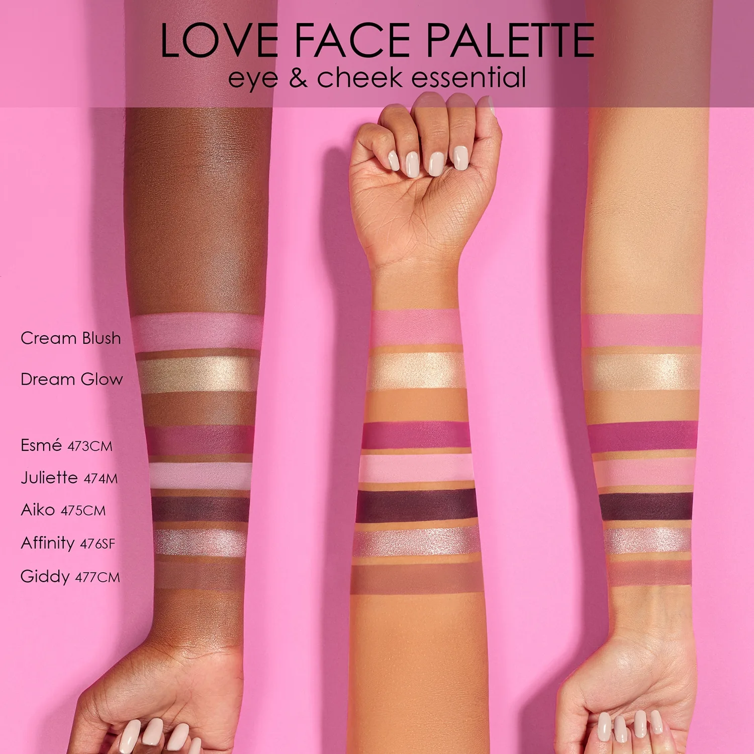 Natasha Denona - Love Face Palette - Face Palette Love - For Women