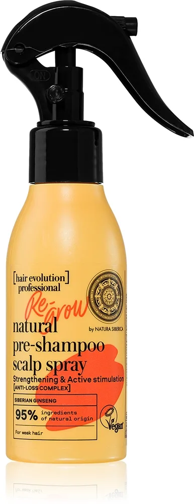 Natura Siberica Hair Evolution Re-Grow Tonic mot håravfall Med ginseng 115 ml