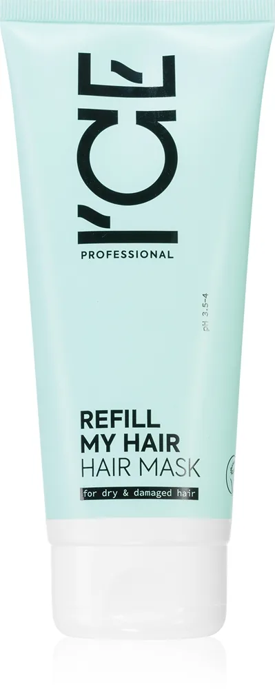 Natura Siberica ICE Professional Refill My Hair elvyttävä ja kosteuttava hiusnaamio 200 ml
