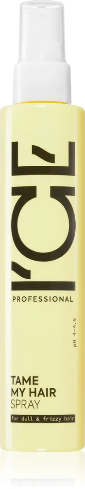 Natura Siberica ICE Professional Tame My Hair Leave-in fugtgivende balsam på spray Til bølget og krøllet hår 100 ml