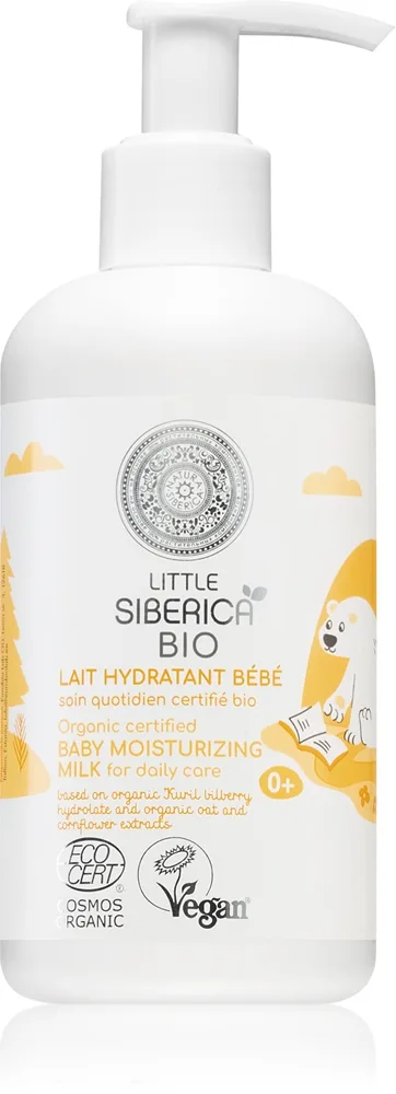 Natura Siberica Little Siberica BIO kosteuttava maito syntymästä lähtien 250 ml