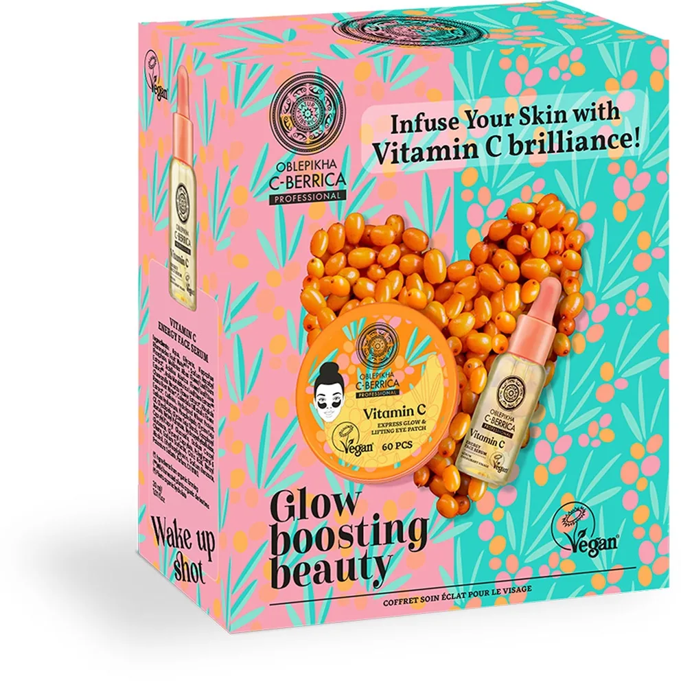 Natura Siberica Oblepikha C-Berrica Glow Boosting Beauty Presentförpackning med uppljusande effekt
