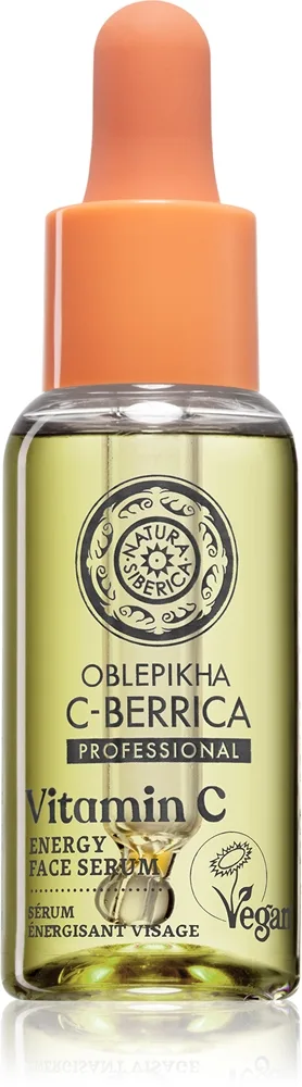 Natura Siberica Oblepikha C-Berrica Vitaliserende hudserum Med C-vitamin 30 ml
