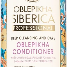 Natura Siberica Oblepikha (Sea-Buckthorn) syväpuhdistava hoitoaine normaaleille ja rasvoittuville hiuksille 400 ml