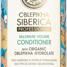 Natura Siberica Oblepikha (Sea-Buckthorn) voimakasta tuuheutta antava hoitoaine 400 ml