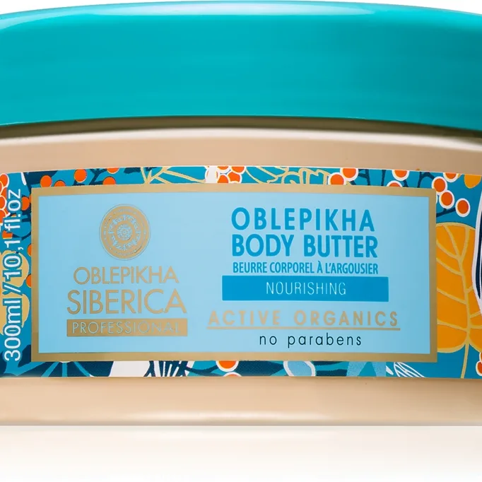 Natura Siberica Oblepikha (Sea-Buckthorn) Närande kroppssmör 300 ml