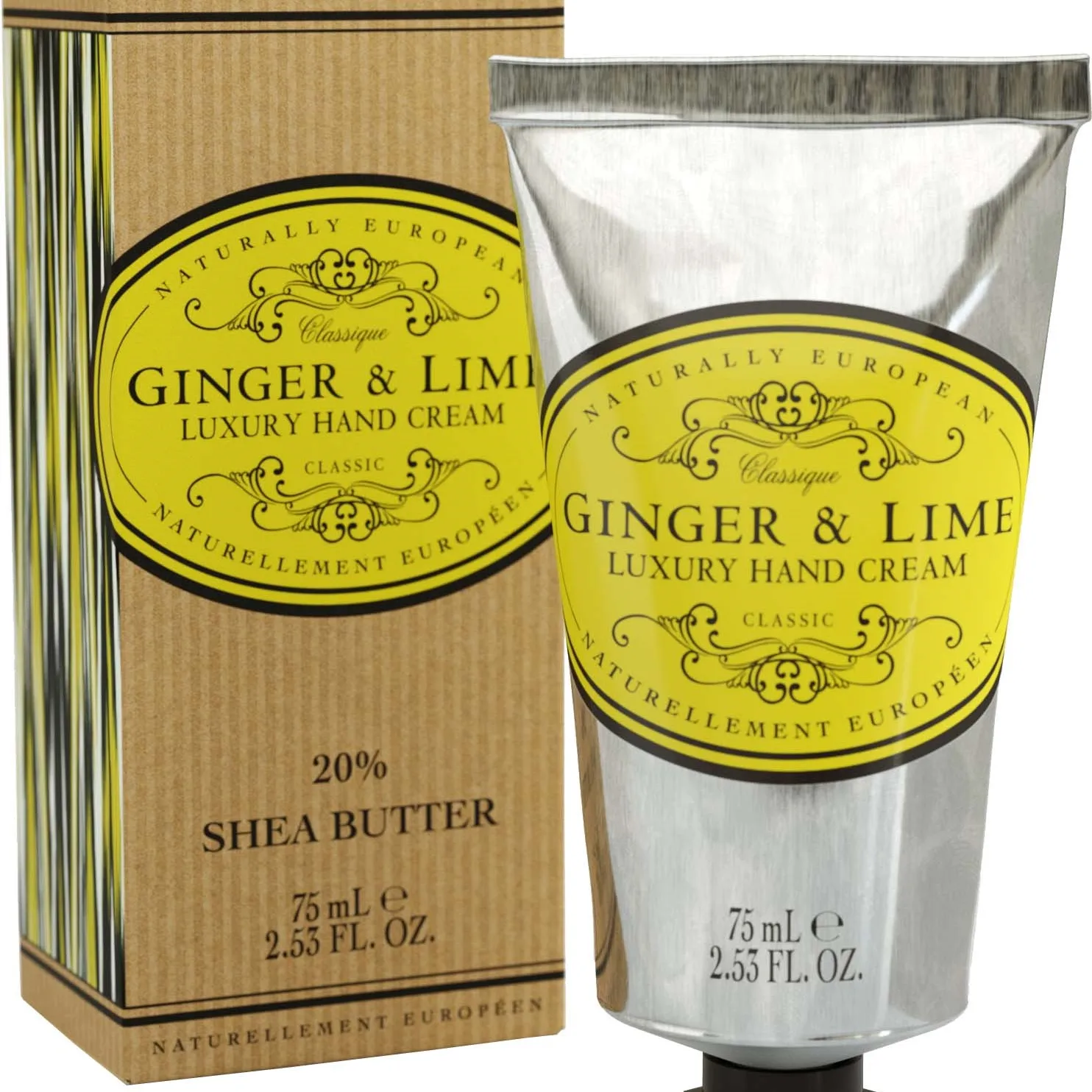 Naturally European Ginger & Lime Hand Cream 75 ml