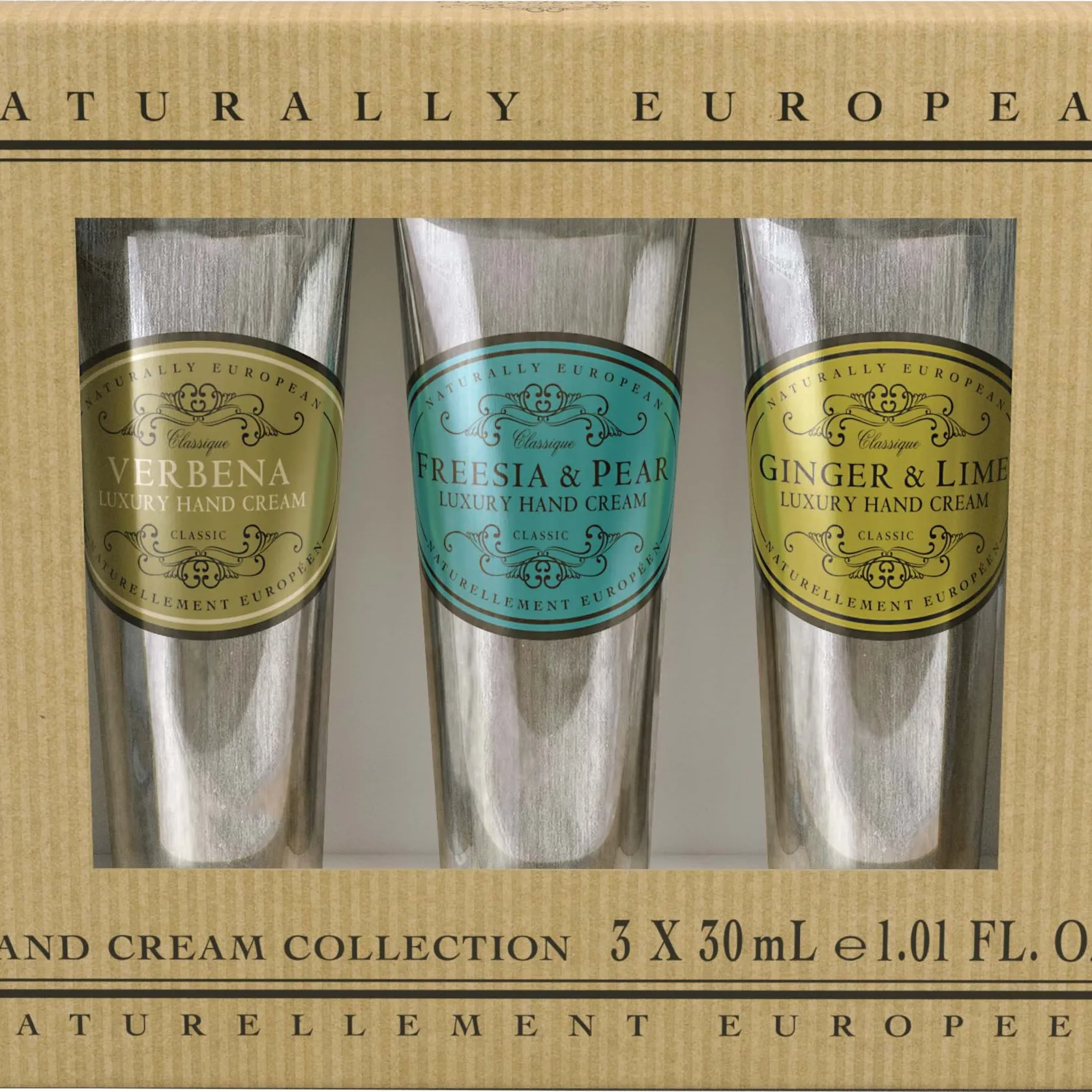 Naturally European Hand Cream Set 3 x 30 ml