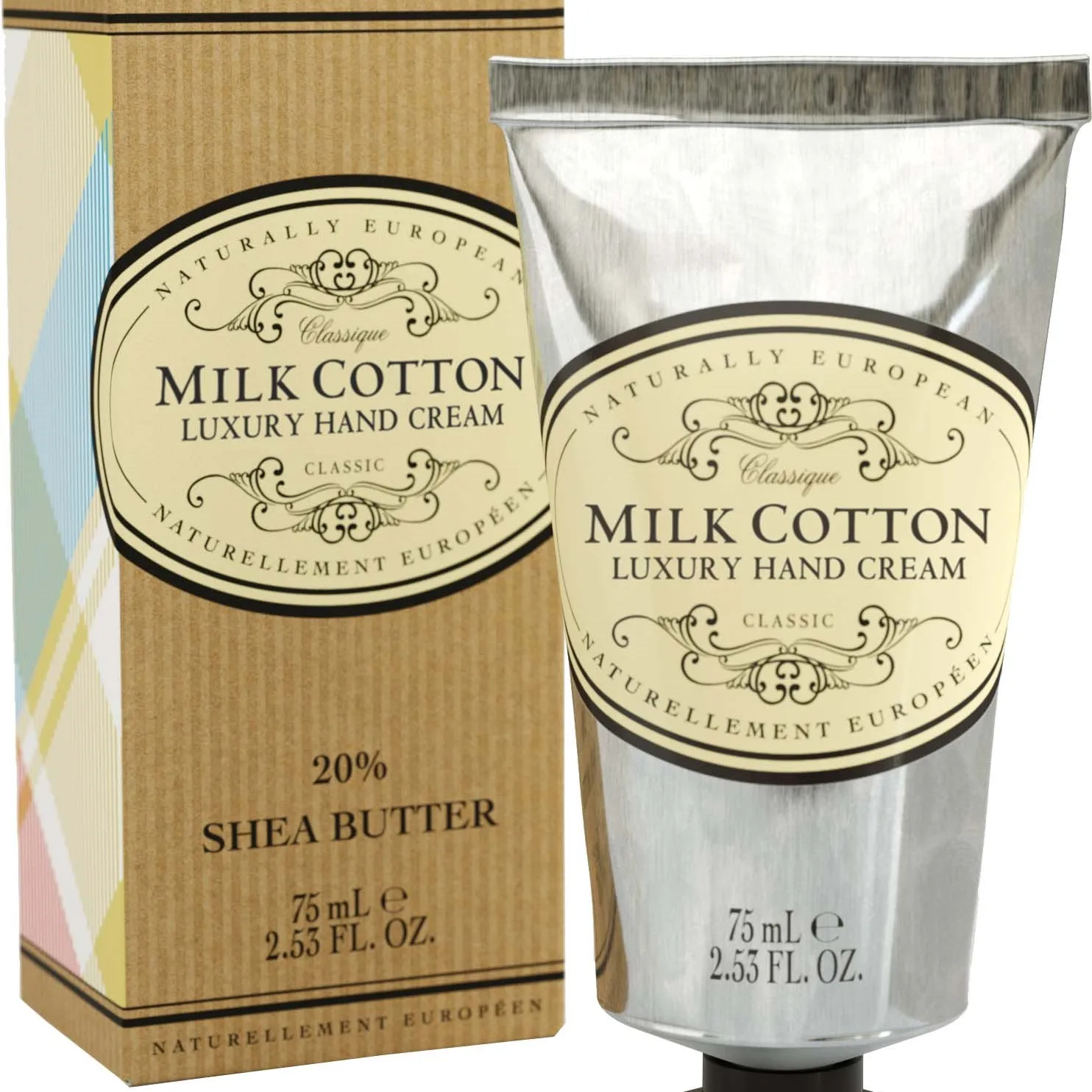Naturally European Milk Cotton Hand Cream 75 ml