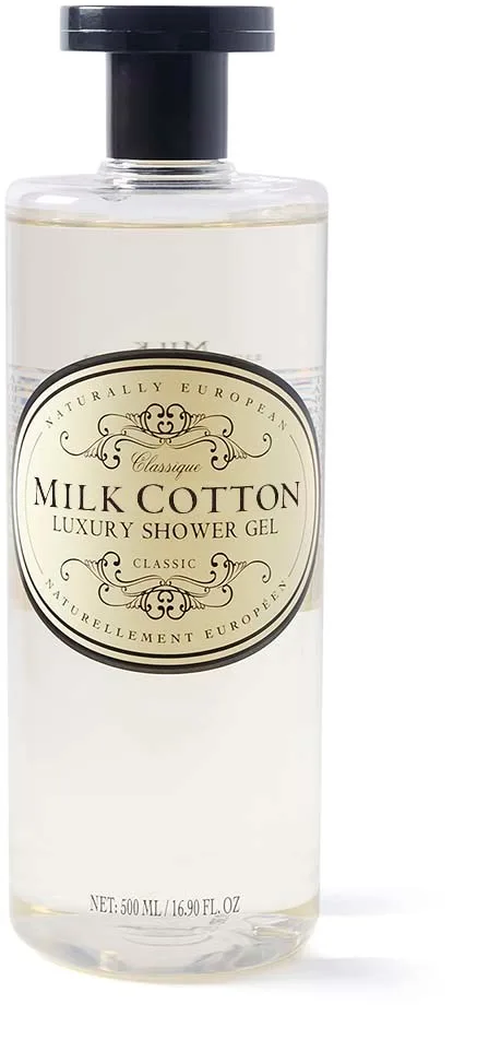 Naturally European Milk Cotton Shower Gel 500 ml