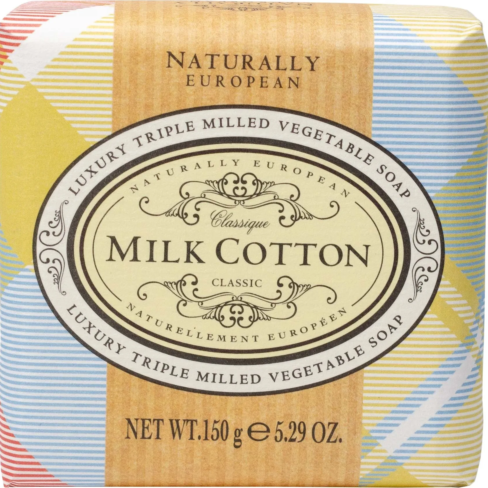 Naturally European Milk Cotton Soap 150 g