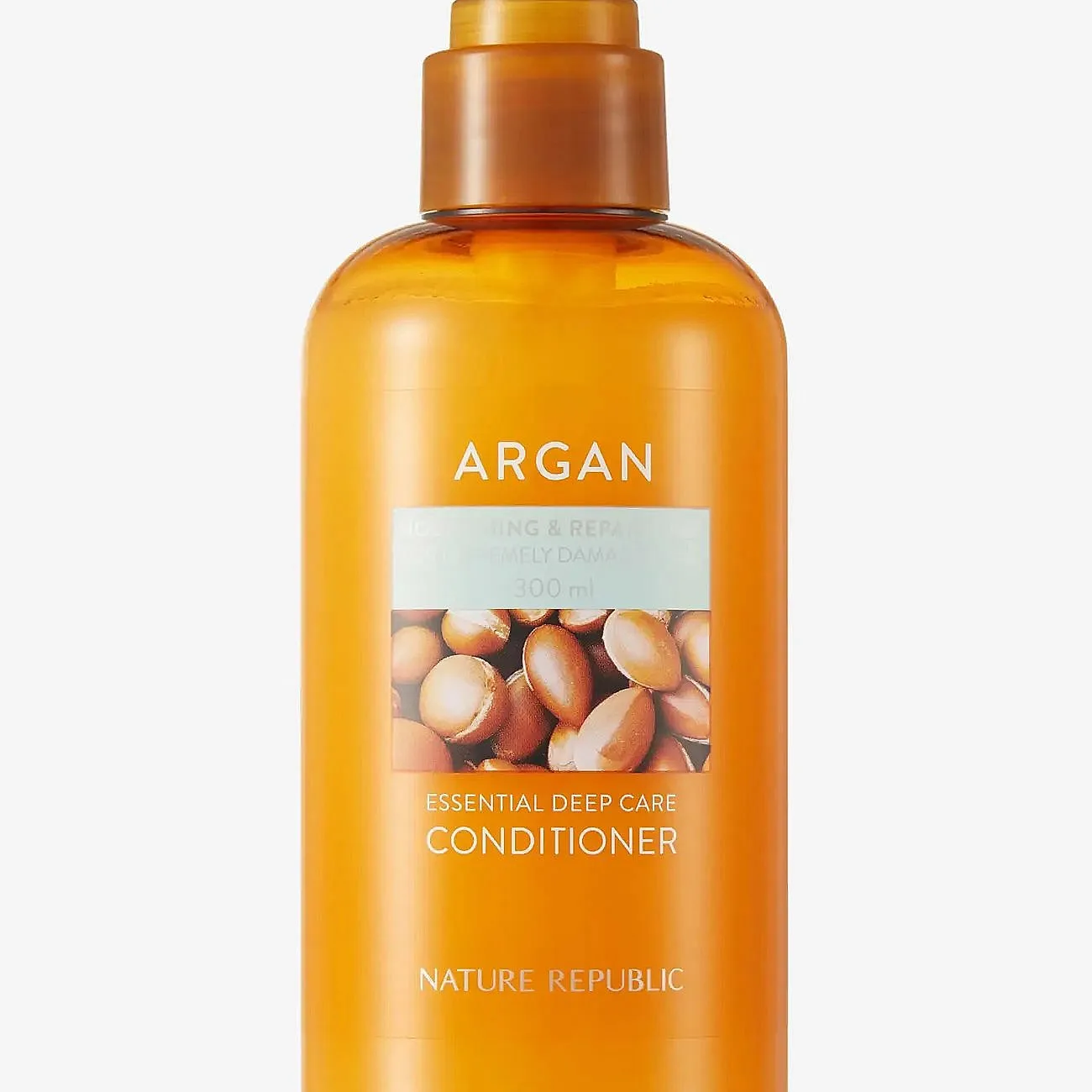Nature Republic Argan Essential Moisture Repairing Conditioner - Nude - 300 ML