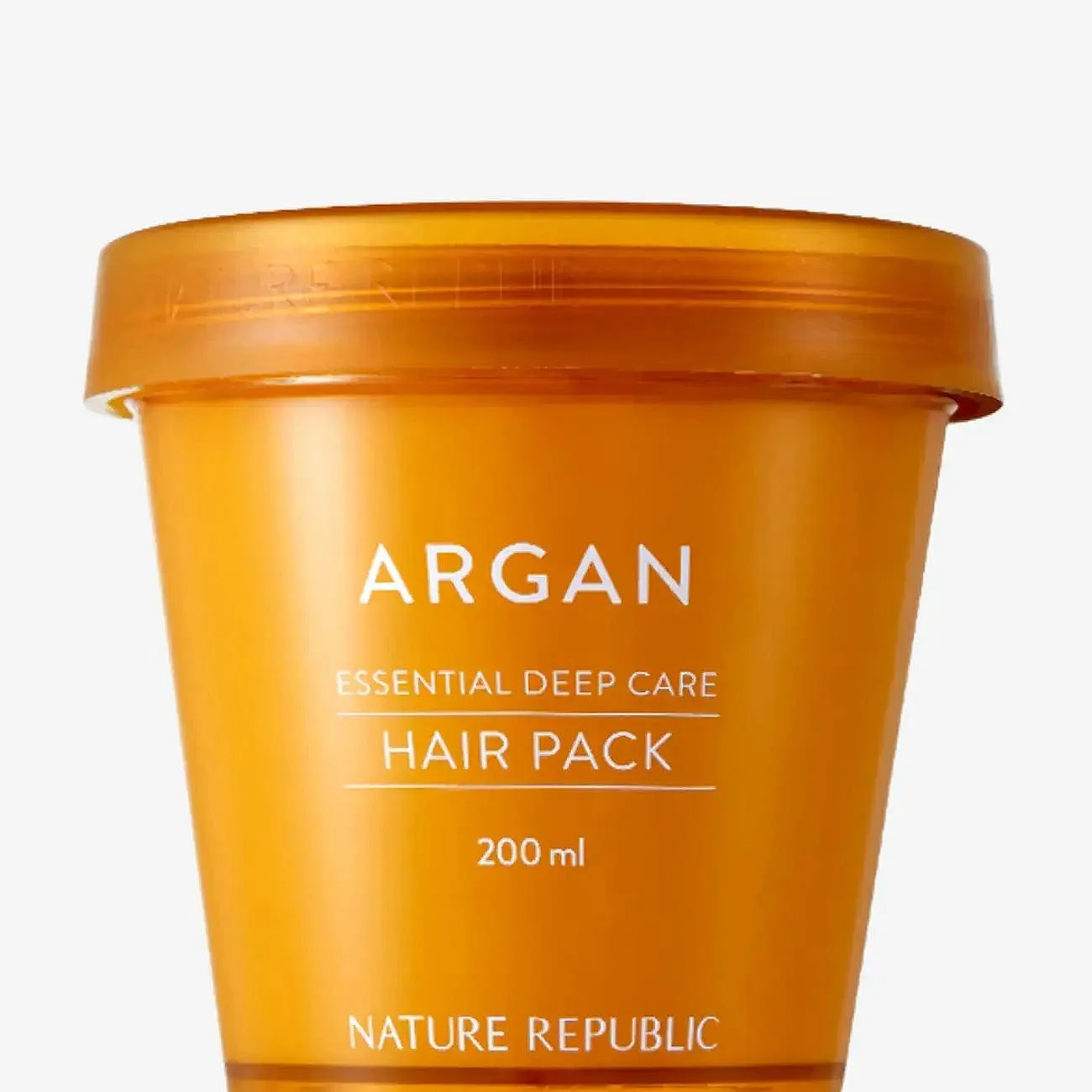 Nature Republic Argan Essential Moisture Repairing Hair Mask - Nude - 200 ML