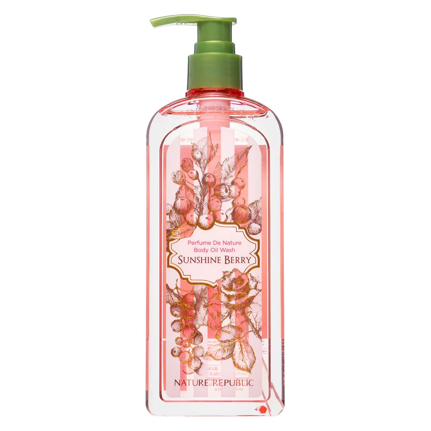 Nature Republic Perfume De Nature Body Oil Wash Sunshine Berry 34