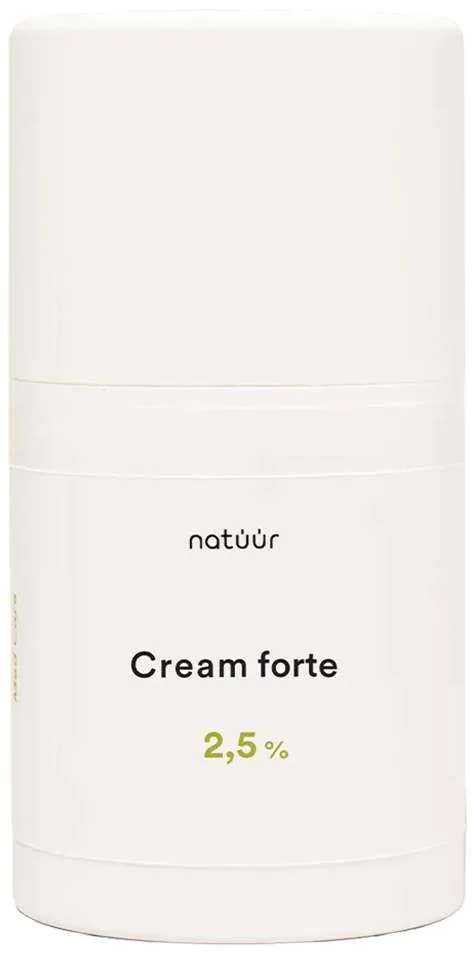 Natüür Cream forte 2,5% 50 ml - Bei trockener Haut