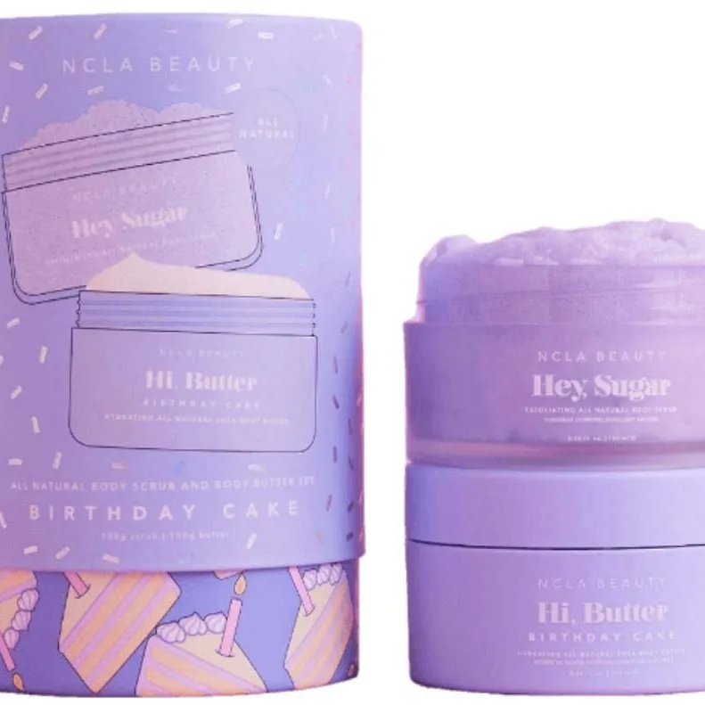 NCLA Beauty Birthday Cake Birthday Cake Body Care Set