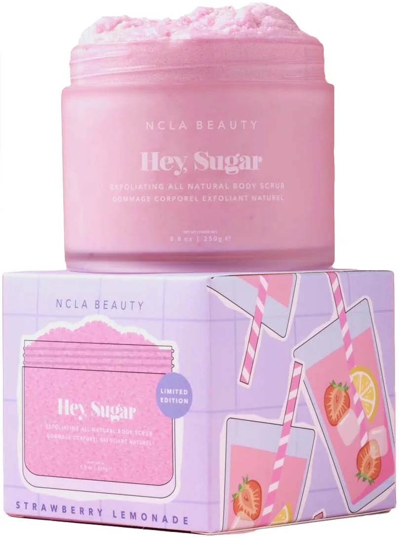 NCLA Beauty Hey, Sugar -Strawberry Lemonade Body Scrub 250 g