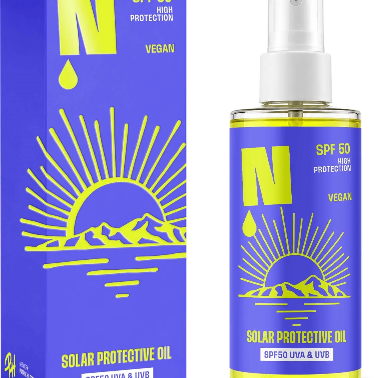 NEBA Protective Solar Oil SPF50 UVA & UVB