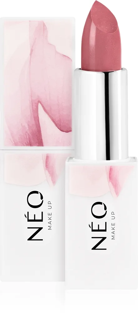 NEO MAKE UP Intense Serum Sheer Lipstick Cremet fugtgivende læbestift Skygge 02 Peony Touch 4.3 g