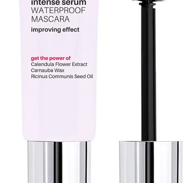 NEO MAKE UP Intense Serum Waterproof Mascara Vattentät Mascara för volym och definition Skugga Black 9 ml