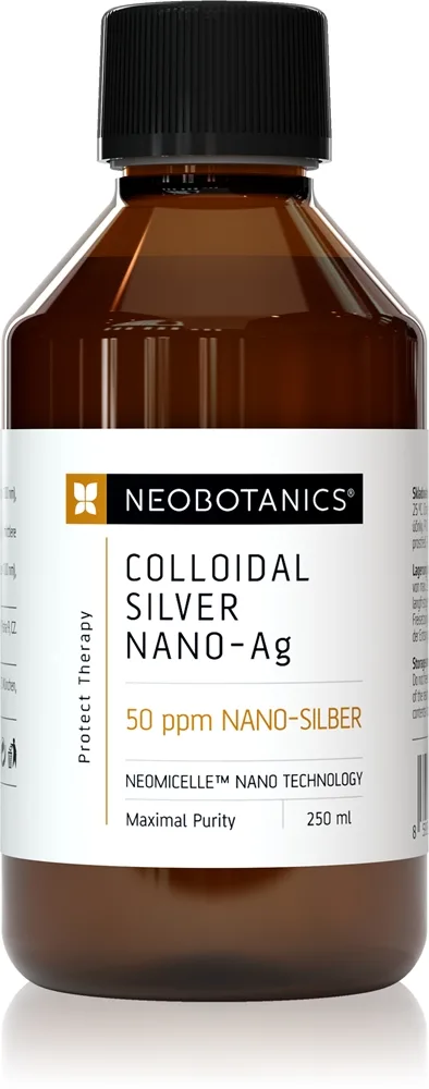Neobotanics Colloidal Silver Nano-Ag 50 ppm Toner med kolloidalt silver 250 ml