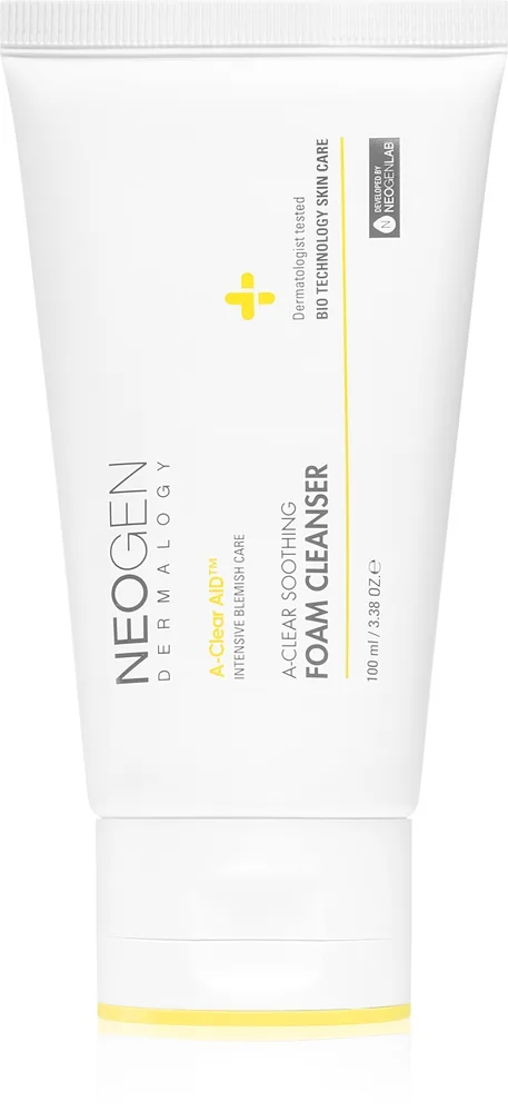 Neogen Dermalogy A-Clear Soothing Foam Cleanser Dermo lindrande djupt rengörande skum för problematisk hud, akne 100 ml
